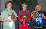 Advanced Coiling:  Dory Maier, Pamela Zimmerman, Lynn Hoyt