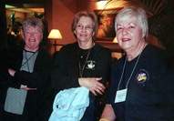 Mary Hayes, Janice DePriest and Barbara Hurley