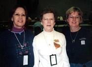 Family Reunion:  Kathy Jacoby, donna Rose and Rheta Russell