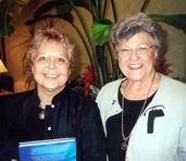 Lyn Siler and Faye Clause